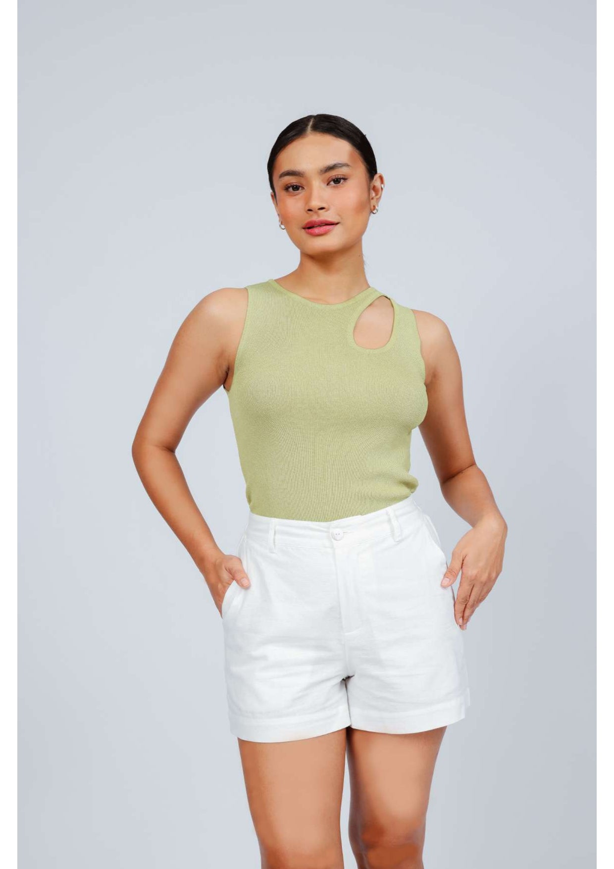 Fresh and Fabulous Green Women's Top